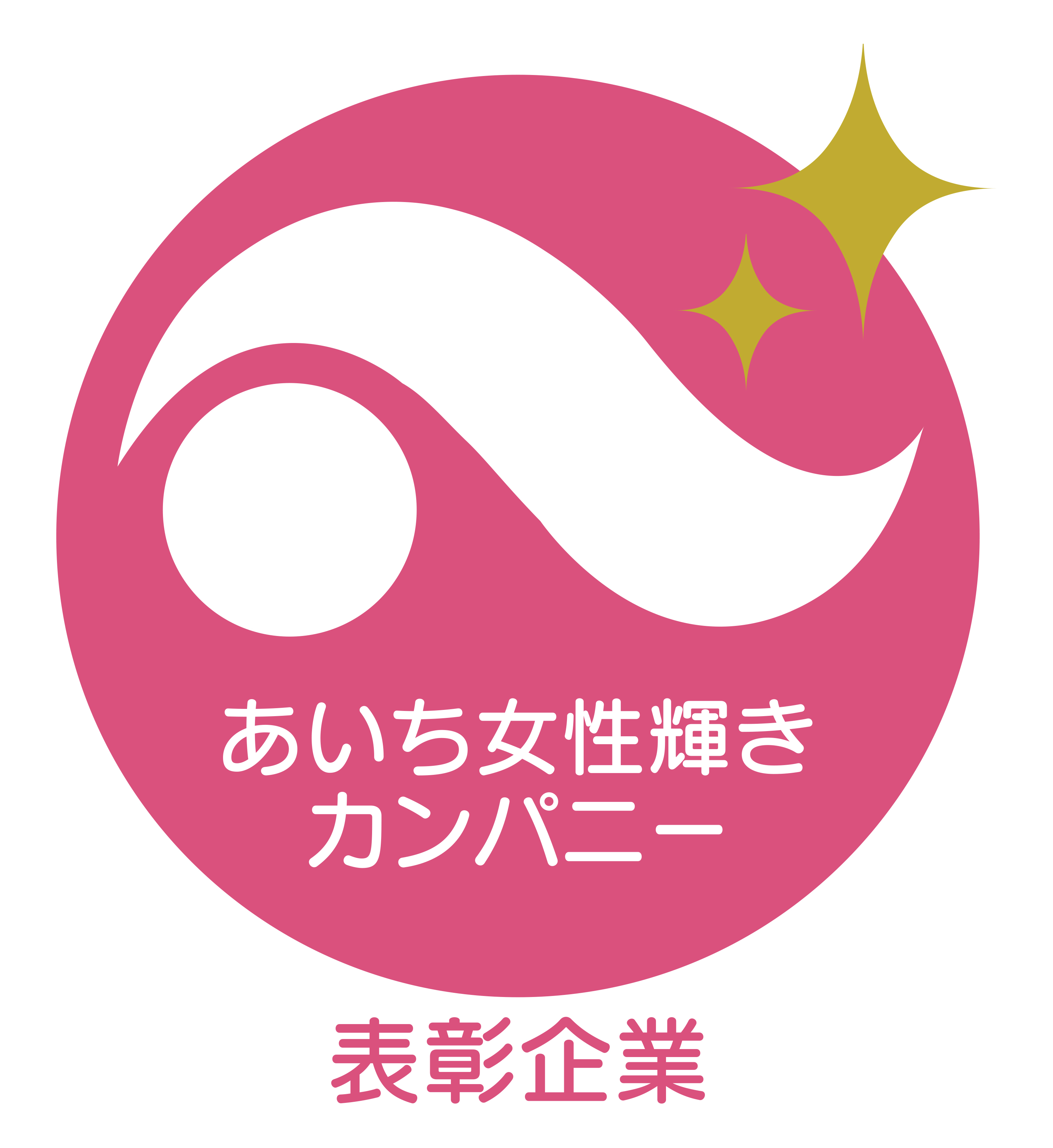 「あいち女性輝きカンパニー」優良企業優秀賞！ イメージ